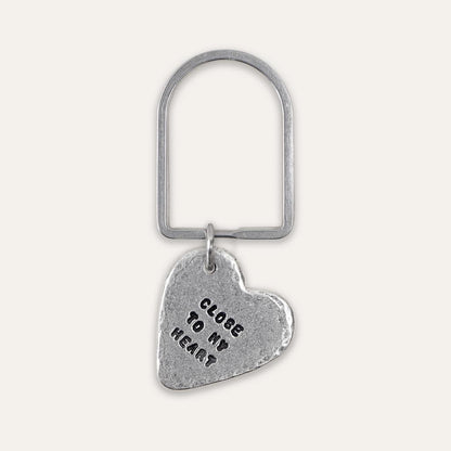 'Close to My Heart' Family Initials Keyring