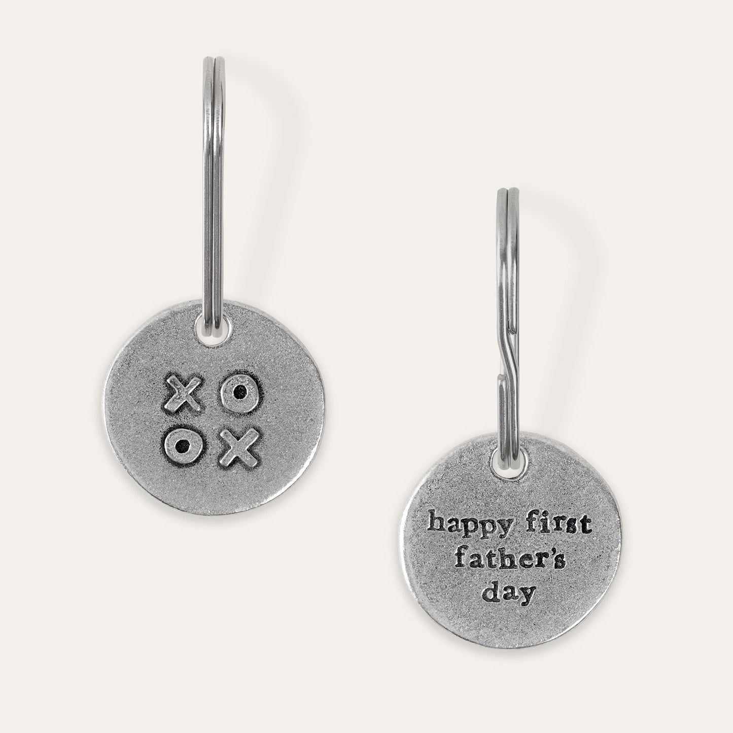 'Happy First Father's Day' Keyring