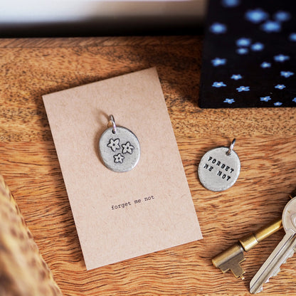 'Forget Me Not' Charm