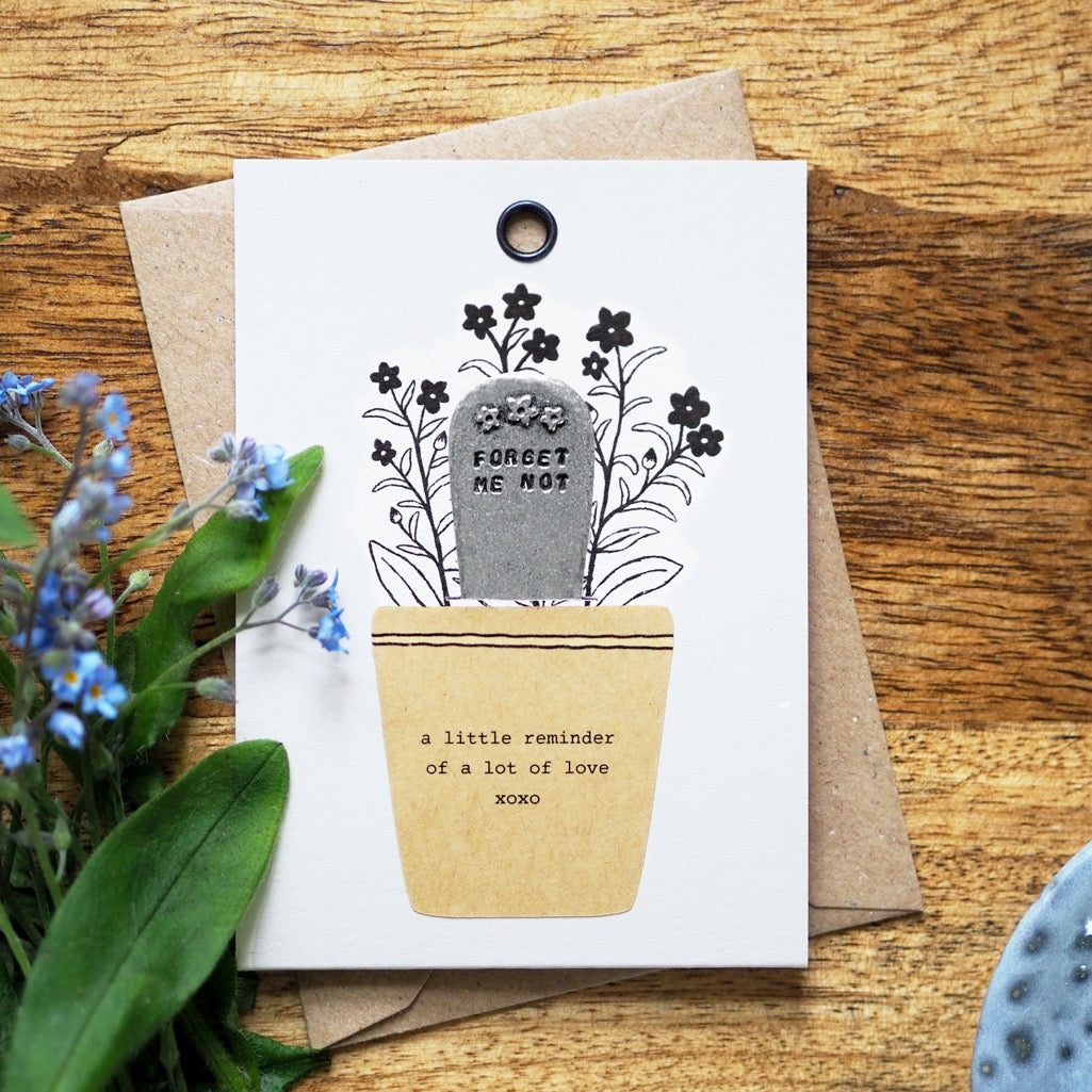'Forget Me Not' Plant Marker