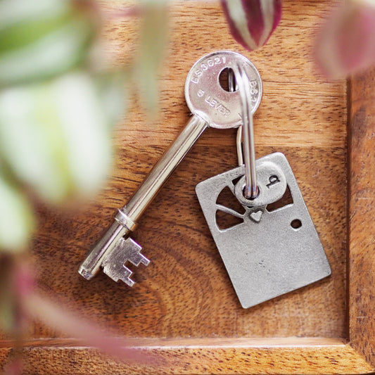 Heart Door Keyring