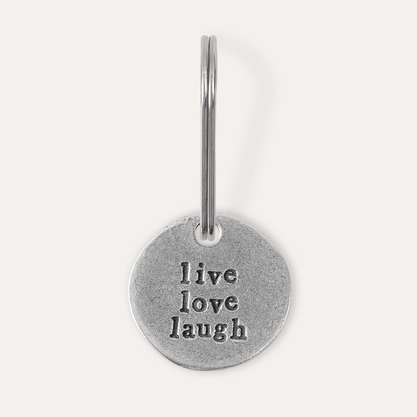 'Live Love Laugh' Keyring