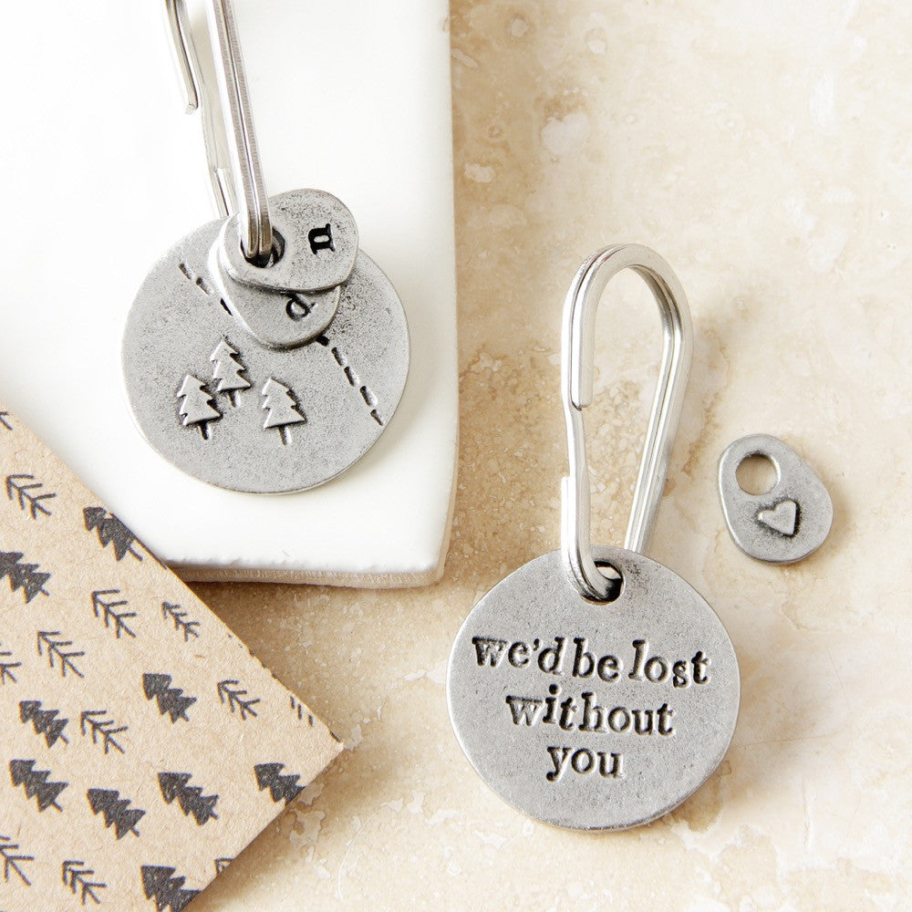 'Lost Without You' Keyring