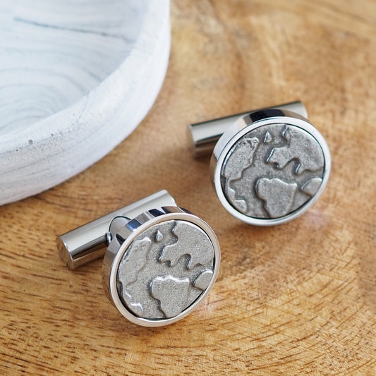 'You Mean The World to Me/Us' Cufflinks