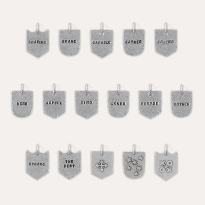 Personalised Medal Charms Keyring