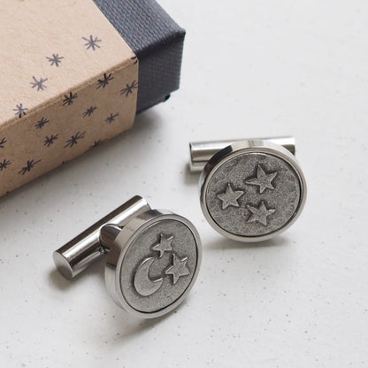 'Love You to the Moon and Back' Cufflinks