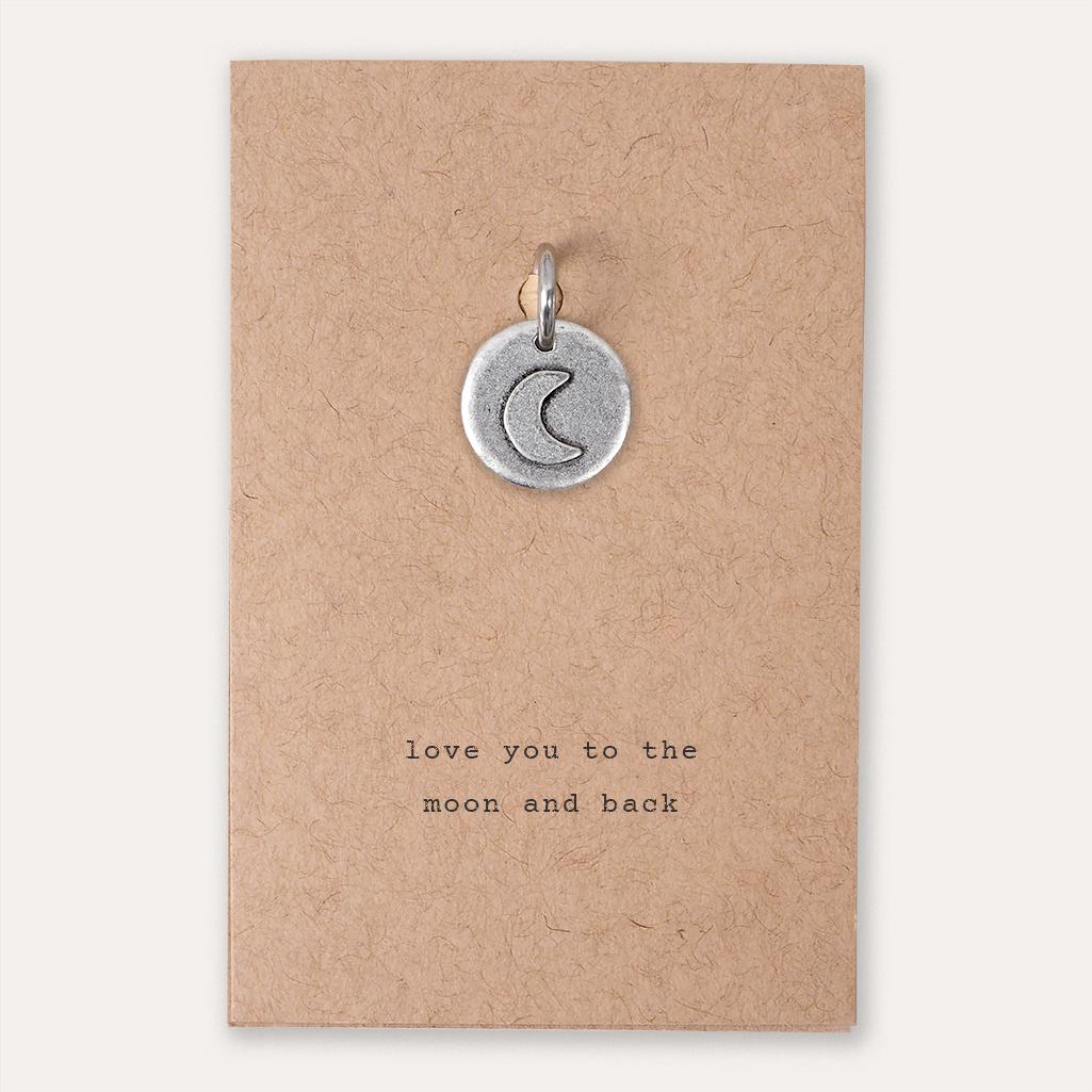 'Love You to the Moon and Back' Charm