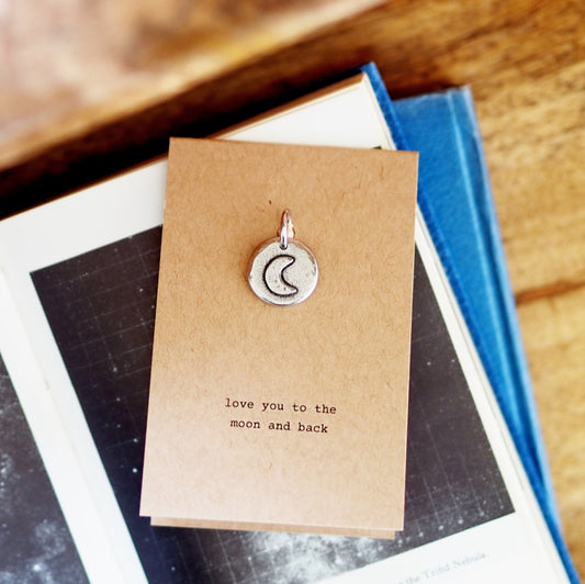 'Love You to the Moon and Back' Charm