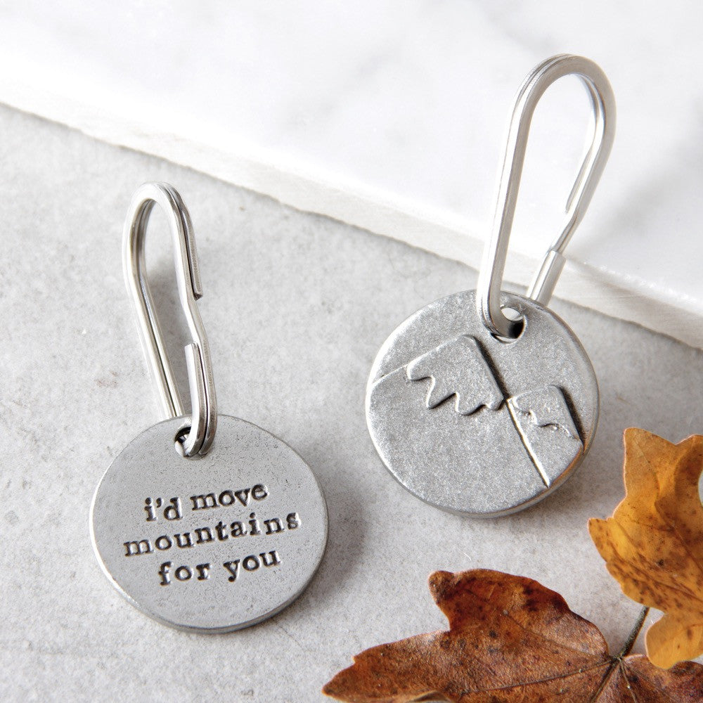 'I'd Move Mountains For You' Keyring