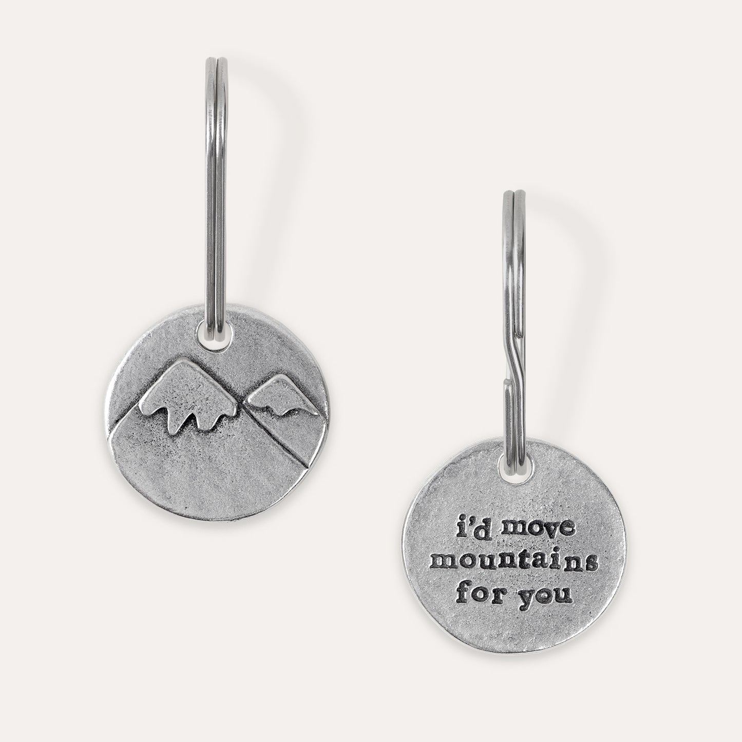 'I'd Move Mountains For You' Keyring