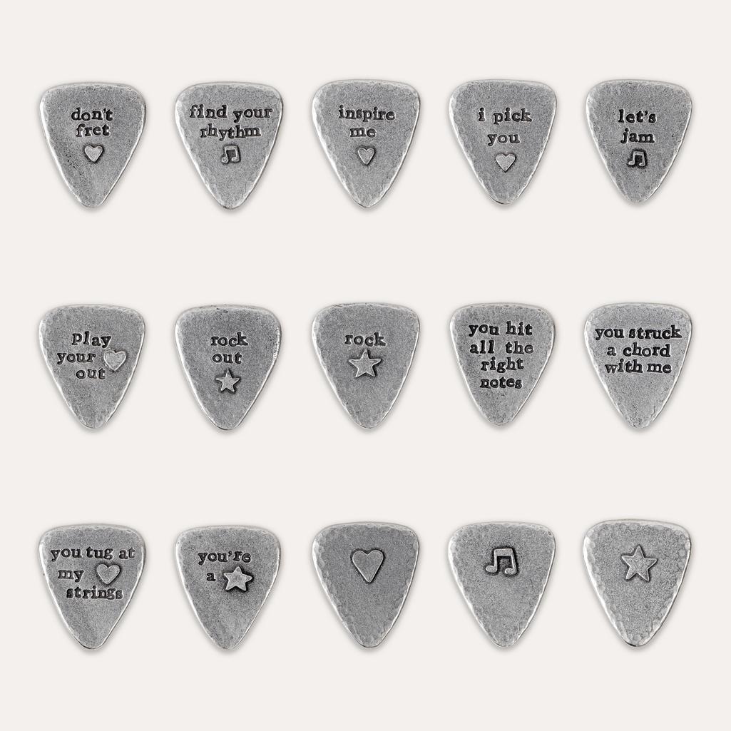 Heart Strings Guitar Plectrum