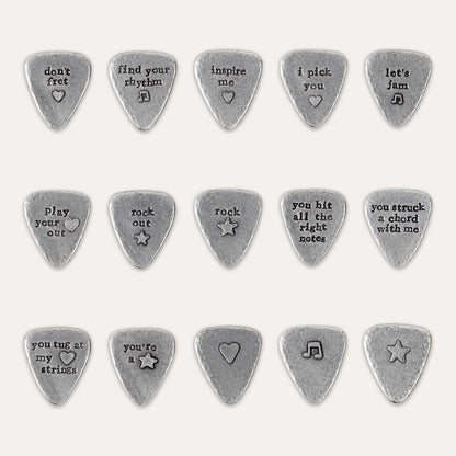 Heart Strings Guitar Plectrum