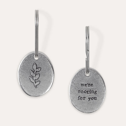 'Rooting For You' Keyring