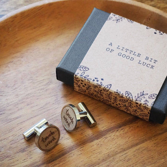 'Touch Wood' Cufflinks