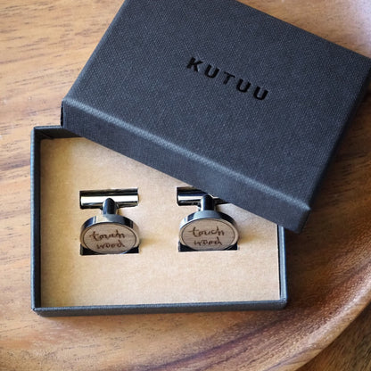 'Touch Wood' Cufflinks