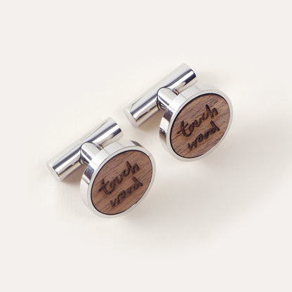 'Touch Wood' Cufflinks