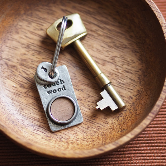 'Touch Wood' Keyring