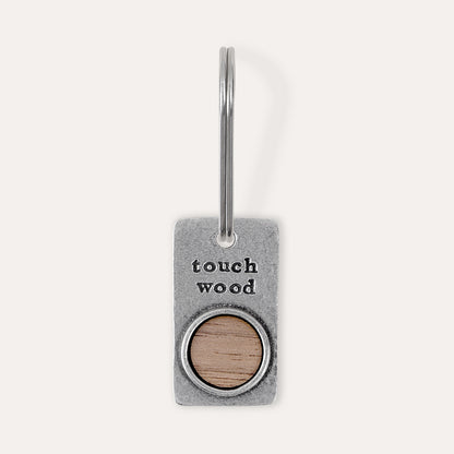 'Touch Wood' Keyring
