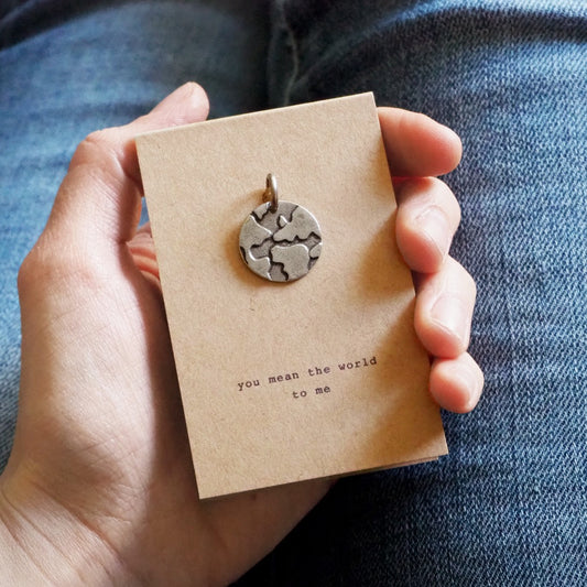 'You Mean The World To Me' Charm