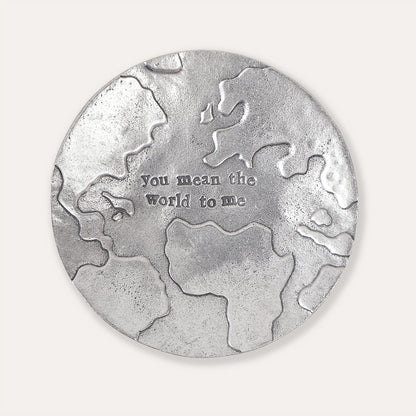 'You Mean The World To Me' Trinket Dish