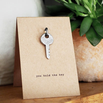 'You Hold The Key' Charm