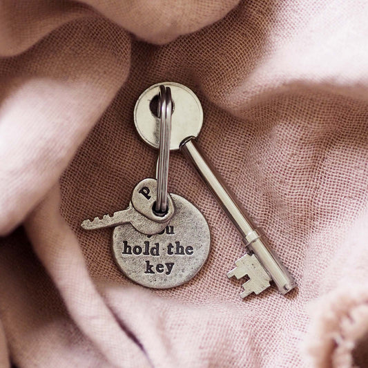 'You Hold The Key' Keyring