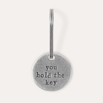 'You Hold The Key' Keyring