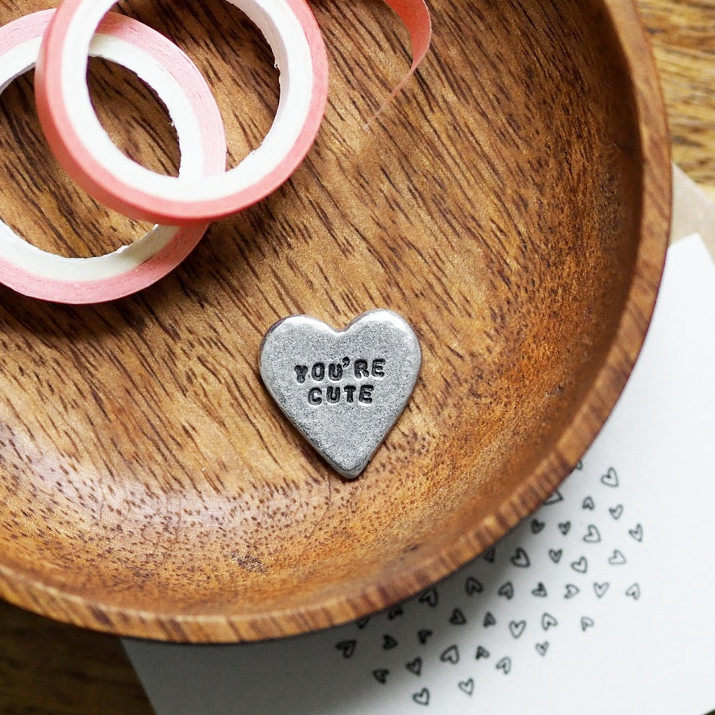'You're Cute' Tiny Token Card