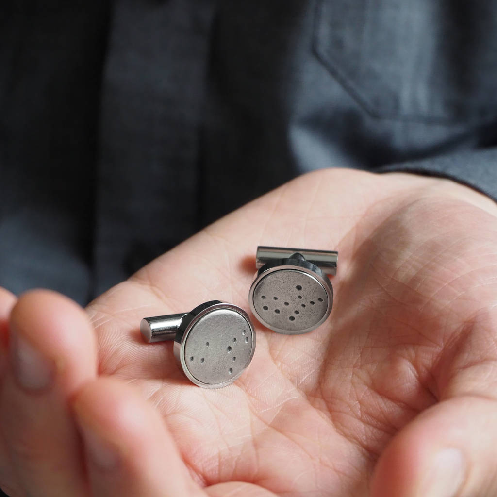 Zodiac Constellation Cufflinks